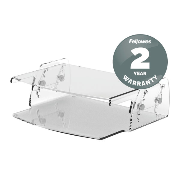 Fellowes Clarity Monitor Riser Clear Acrylic 9731001