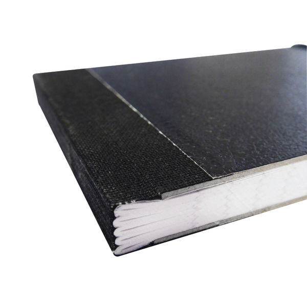 Silvine Black Elastic Band Notebooks Pack of 12- SV40860