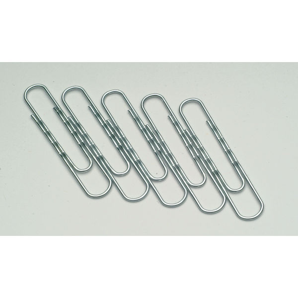 Q-Connect Paperclips Serrated 50mm 10x40 (Pack of 400) KF02025Q