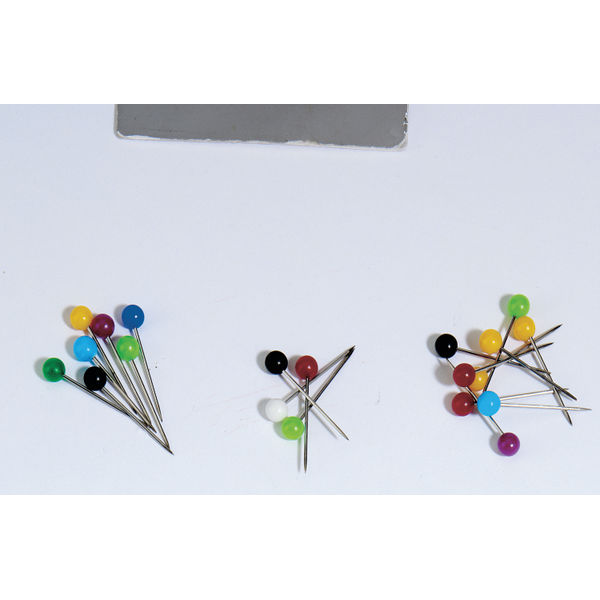 Q-Connect Map Pins Assorted (Pack of 600) KF02030Q