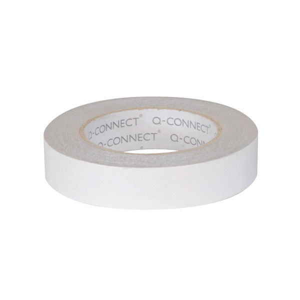 Q-Connect Double Sided Tissue Tape 25mmx33m (Pack of 6) KF02221