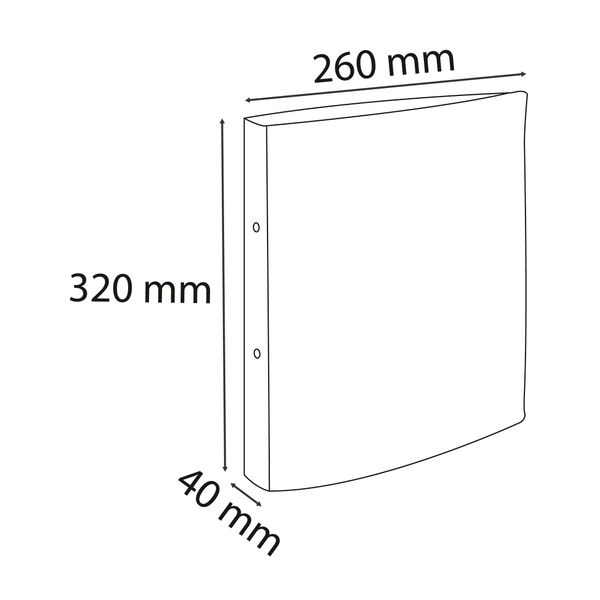 Iderama A4 Ring Binder 2 Ring 30mm Assorted (Pack of 10) 54929E
