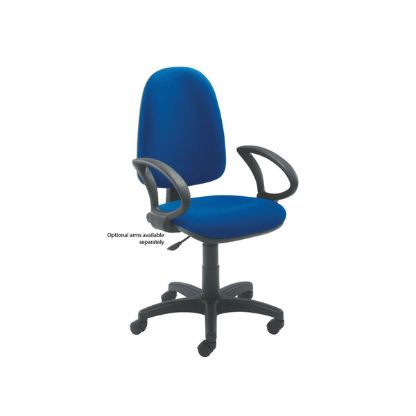 Jemini  High Back Operator Chair 600x600x1000-1130mm Blue KF50174