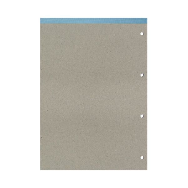 Silvine Narrow Ruled Headbound Refill Pad A4 (Pack of 6) A4RPNM