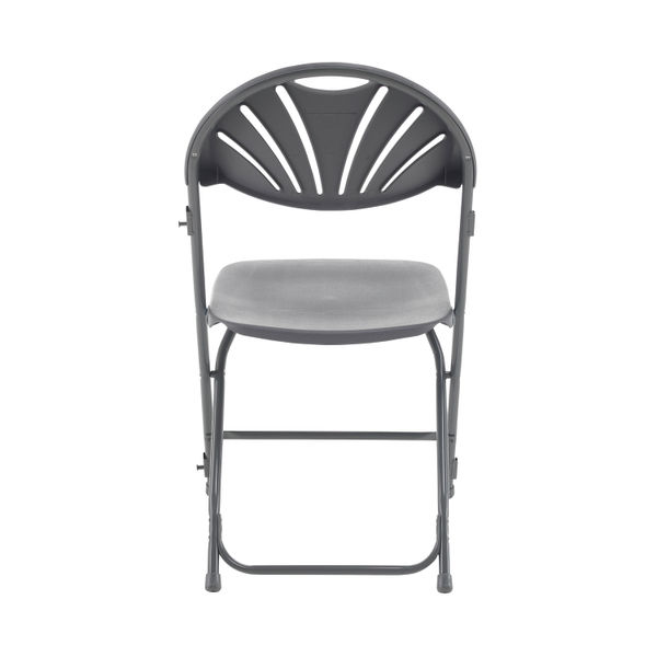 Titan Folding Chair 445x460x870mm Charcoal KF78657