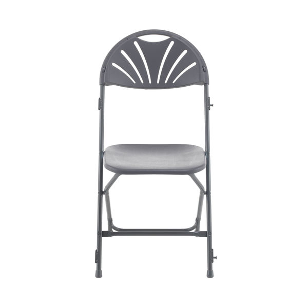 Titan Folding Chair 445x460x870mm Charcoal KF78657