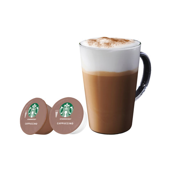 Nescafe Dolce Gusto Starbucks Cappuccino Coffee Pods (Pack of 36) 12397695