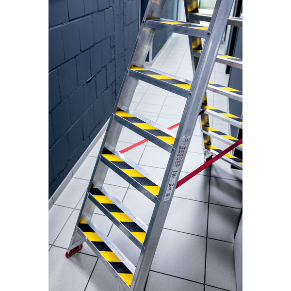 Durable DURALINE GRIP+ Strong Anti Slip Hazard Warning Floor Tape 50mmx15m Yellow/Black 1097130