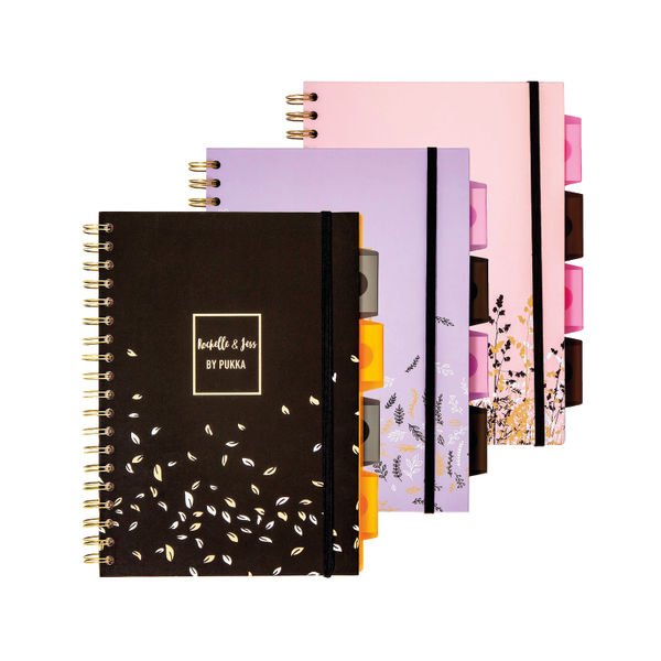 Pukka Pad Rochelle Jess Project Books B5 (Pack of 3) 9447-ROC