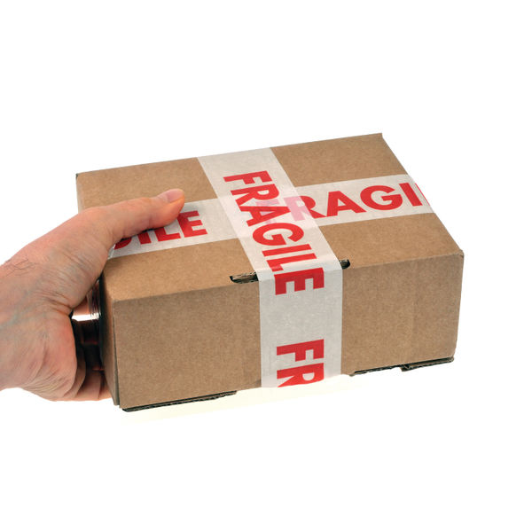 Pukka Parcel Tape Fragile 50mmx33m (Pack of 6)