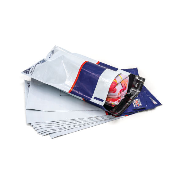 Pukka Poly Mailer Size 1 165x235mm White (Pack of 10)