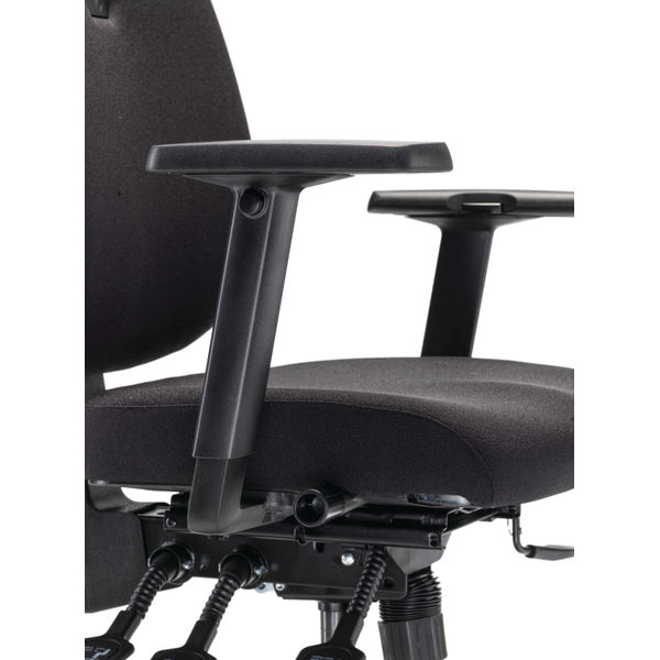 Cappela Agility High Back Posture Chair 400x800x600mm Black KF73885