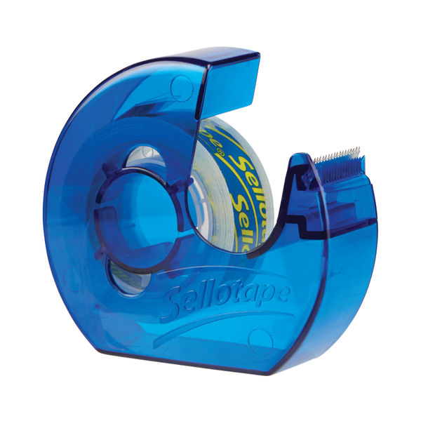 Sellotape Super Clear Tape and Dispenser 18mmx15m (Pack of 7) 1766006