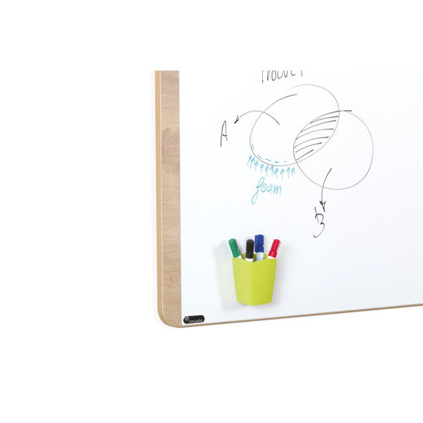 Rocada Natural Design Magnetic Lacquered Whiteboard 100x150cm NAT6421