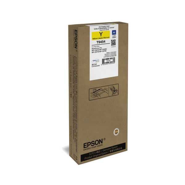 Epson T9454 XL Ink Supply Unit For WF-C52xx/WF-C57xx Series Yellow C13T945440