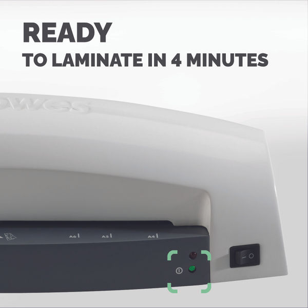 Fellowes White Lunar A4 Laminator 5715701