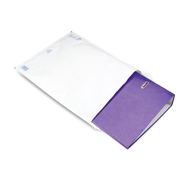 White Size 10 Bubble Lined Envelopes 75gsm, Pack of 50 - XKF71453