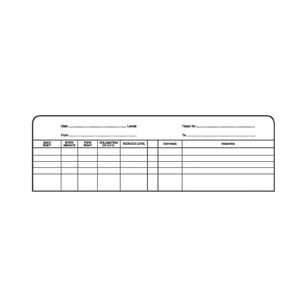 Exacompta Chartwell Weather Resistant Level Book 192x120mm 2426