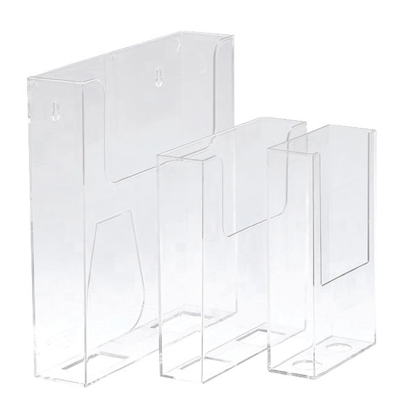 Deflecto Flat Back Literature Holder A4 DE76401