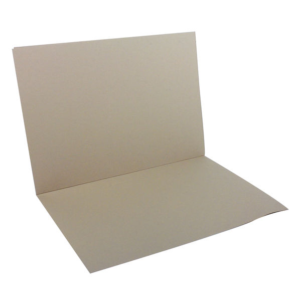 Exacompta Guildhall Square Cut Folder 315gsm Foolscap Buff (Pack of 100) FS315-BUFZ