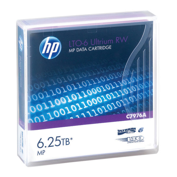 HP Ultrium LTO-6 6.25TB Data Cartridge C7976A