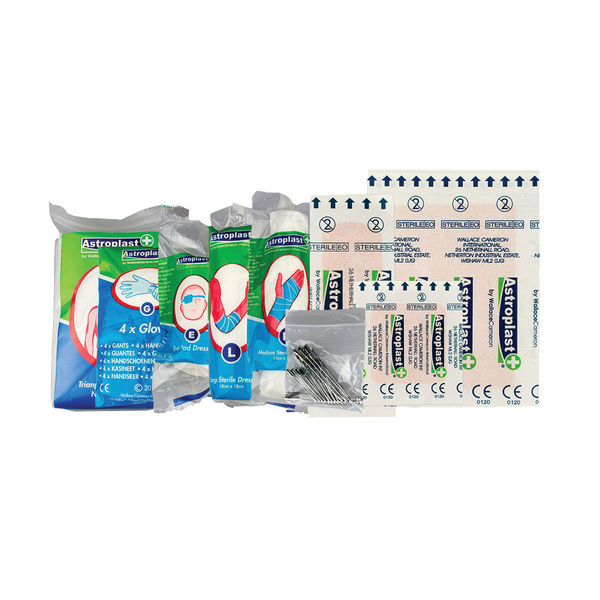 Q-Connect 50 Person Wall-Mountable First Aid Kit 1002453