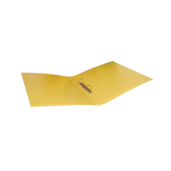 Q-Connect 25mm 2 Ring Binder Polypropylene A4 Yellow (Pack of 10) KF01472