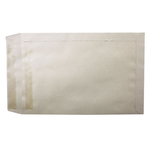 Q-Connect Manilla 381x254mm Self Seal Envelopes 115gsm, Pack of 250 - 8312