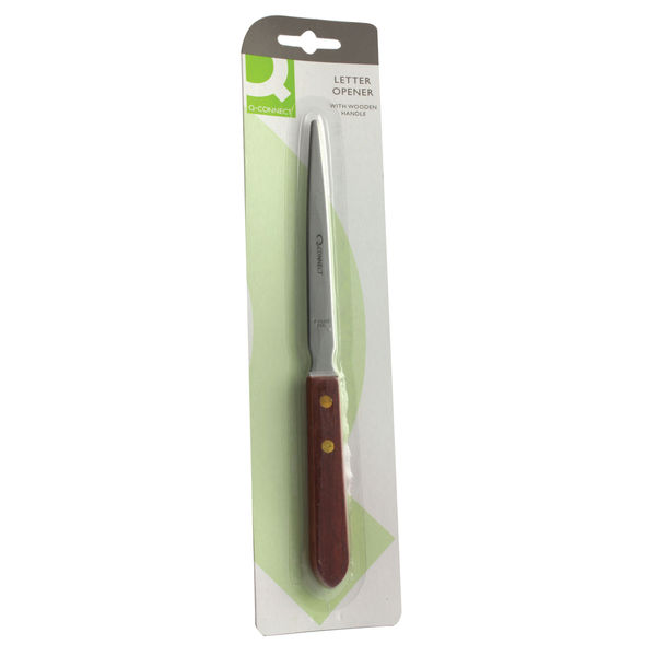 Q-Connect Letter Opener Wooden Handle KF03985