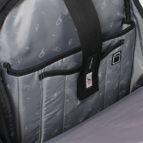 Gino Ferrari Astor 15.6 Inch Laptop Backpack Black GF502