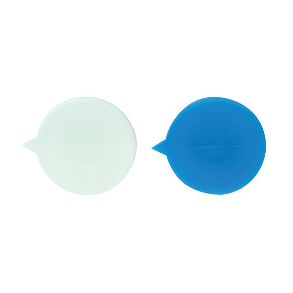 Go Secure Plain Blue Button Security Seals, Pack of 500 - IMSEALBL