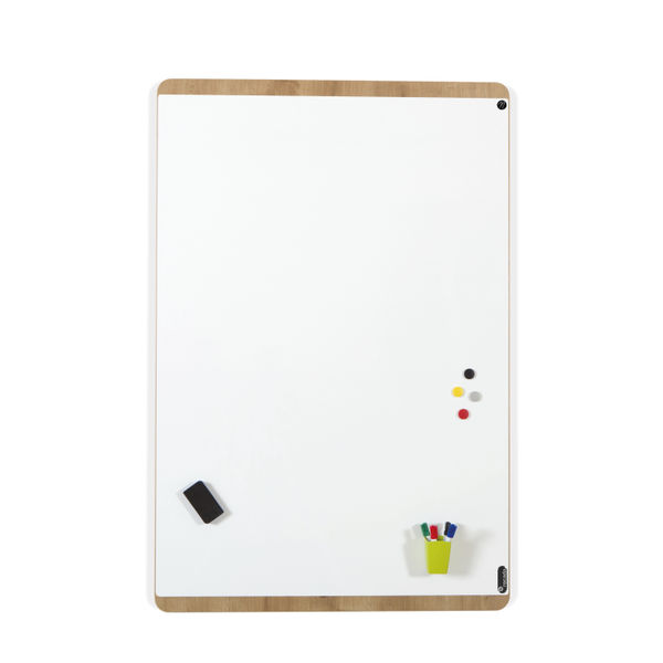 Rocada Natural Design Magnetic Lacquered Whiteboard 100x150cm NAT6421