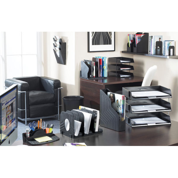 Avery Original Standard Letter Tray Black 44CHAR