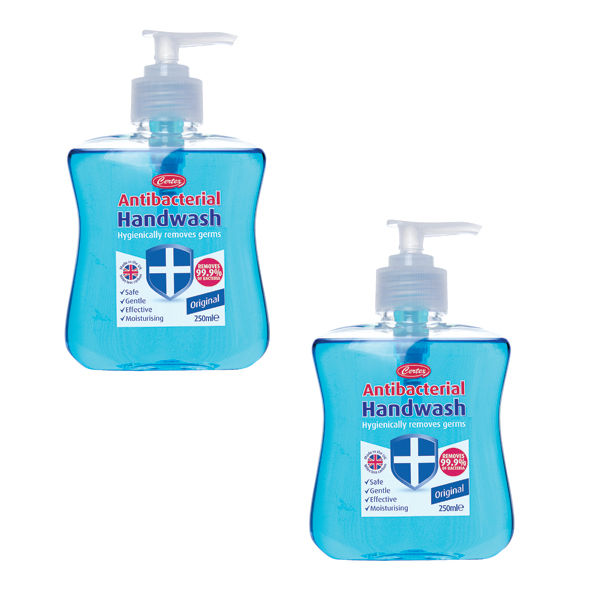 Certex 250ml Antibacterial Hand Wash, Pack of 2 - KCWMAS2