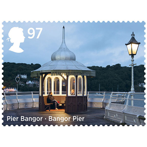 Piers Proms and Pavilions Stamps First Day Cover