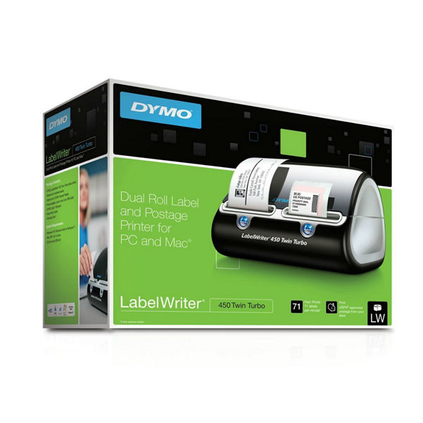 dymo labelwriter 450 twin turbo label printer