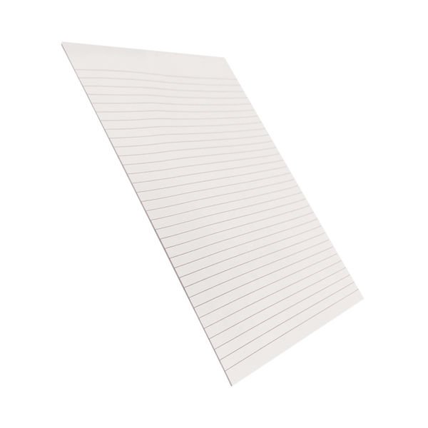 Memo Pad A4 55gsm Ruled White 20 Sheets