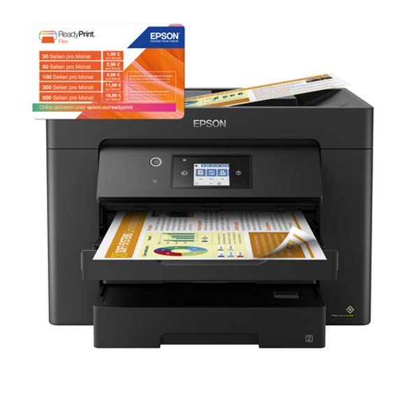 Epson WorkForce WF-7830DTWF A3 4-in-1 Wireless Colour Inkjet Printer C11CH68401