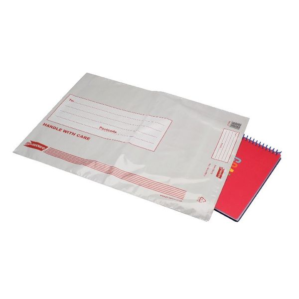 Go Secure Extra Strong Poly Envelopes 345x430mm (Pk 25) PB08220