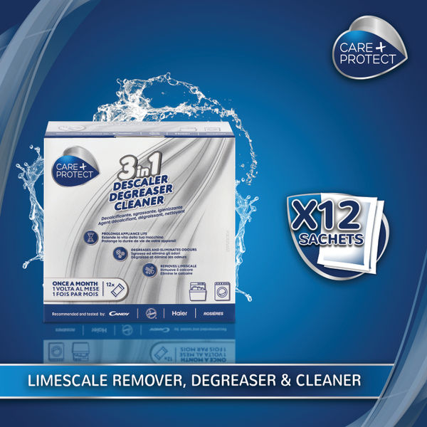Care + Protect 3-In-1 Descaler Degreaser Cleaner (Pack of 12) 35602755