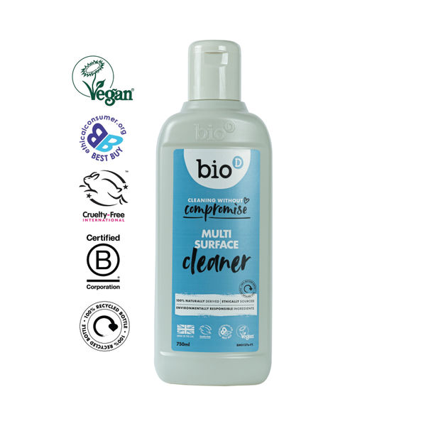Fragrance Free Multi Surface Cleaner 750ml Pack of 12 BMS127a