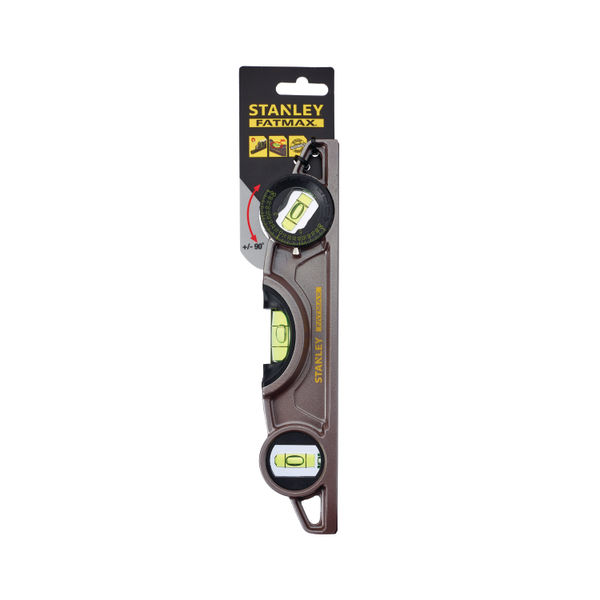 Stanley Fatmax Magnetic Torpedo Level 250mm Black 0-43-609