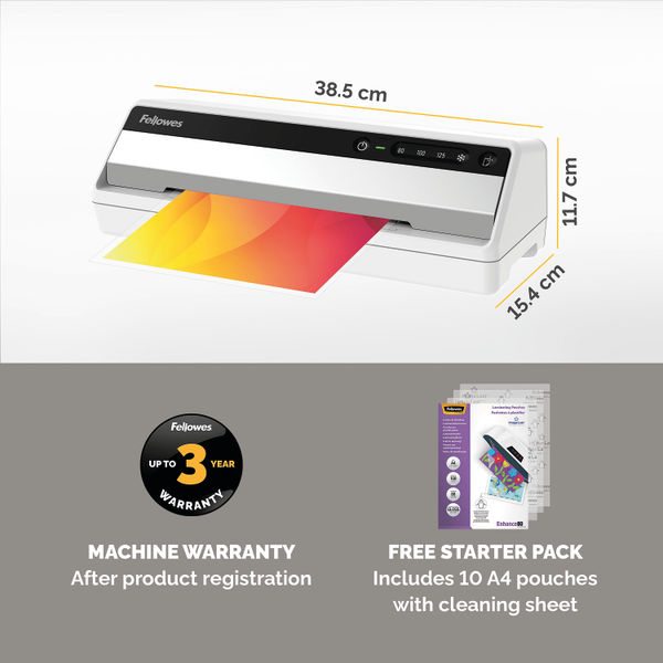 Fellowes Saturn A4 Small Office Laminator 5724901