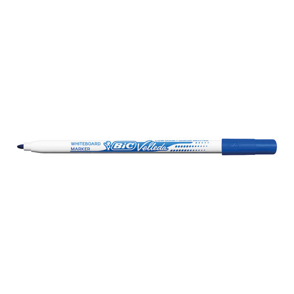 5 Velleda Blue Felts BIC Medium Tip