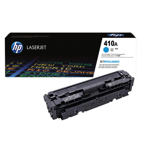 HP 410A Cyan Laserjet Toner Cartridge CF411A