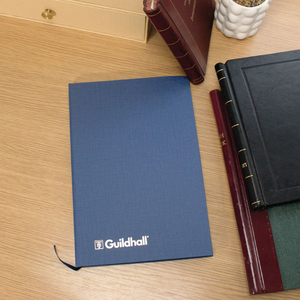 Exacompta Guildhall Account Book 80 Pages 4 Cash Columns 31/4 1016