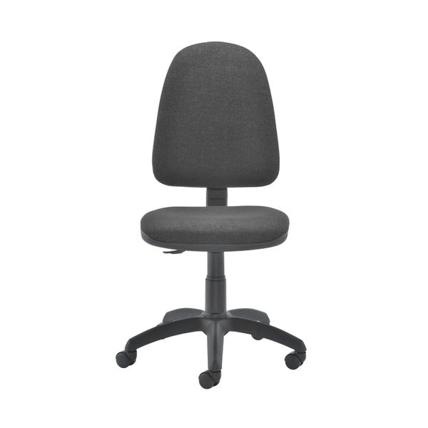 Jemini  High Back Operator Chair 600x600x1000-1130mm Charcoal KF50172