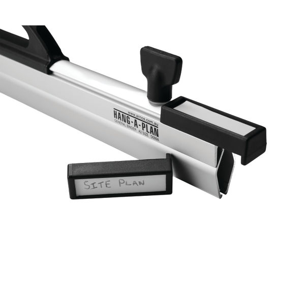 Arnos Hang-A-Plan Binders with Handles A1 Silver Pack of 2 D100A2PK