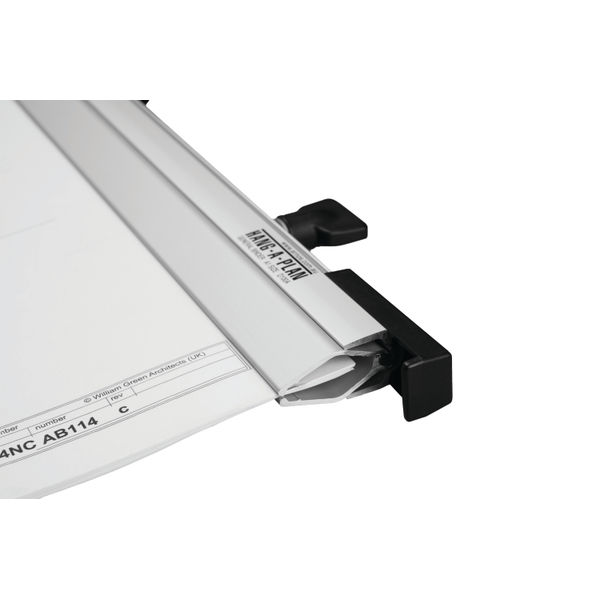 Arnos Hang-A-Plan Binders with Handles A1 Silver Pack of 2 D100A2PK