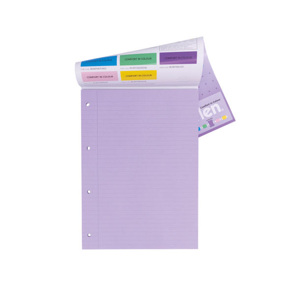 Pukka Pad A4 Refill Pad Lavender (Pack of 6) IRLEN50